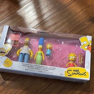 The Simpsons Family Multi-pack 4” Figurines w/o Bart